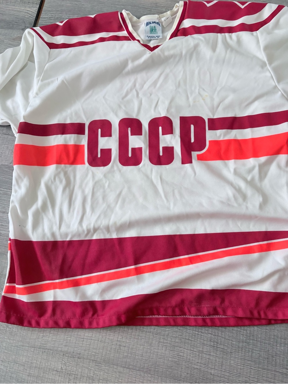 Benchmark brand Soviet Union Sergei Fedorov #29 Team Russia CCCP hockey jersey